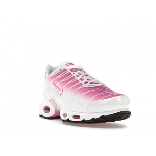 Кроссы Nike Air Max Plus Pink Fade (W) - женская сетка размеров