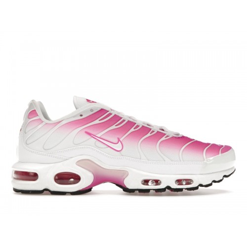 Кроссы Nike Air Max Plus Pink Fade (W) - женская сетка размеров