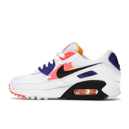 Кроссы Nike Air Max 90 Brushstroke Pack (W) - женская сетка размеров