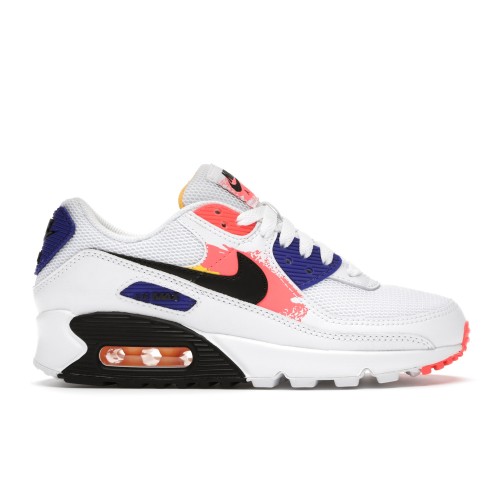 Кроссы Nike Air Max 90 Brushstroke Pack (W) - женская сетка размеров