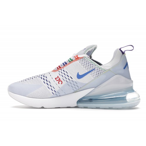 Кроссы Nike Air Max 270 White - мужская сетка размеров