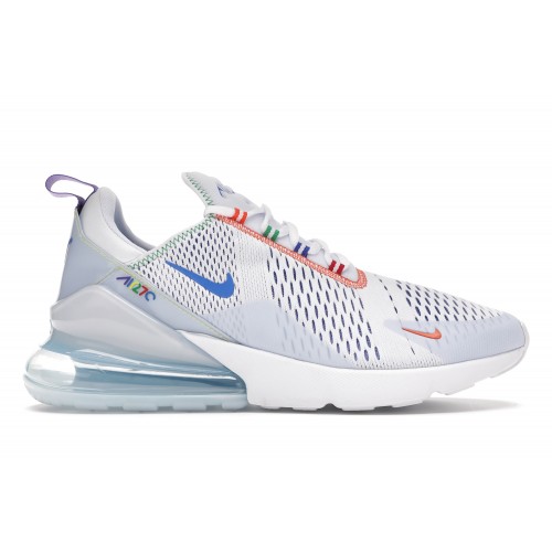 Кроссы Nike Air Max 270 White - мужская сетка размеров