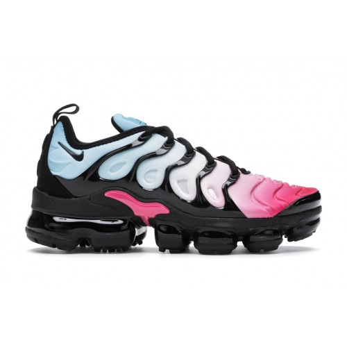 Кроссы Nike Air VaporMax Plus Hyper Pink Glacier Ice (W) - женская сетка размеров