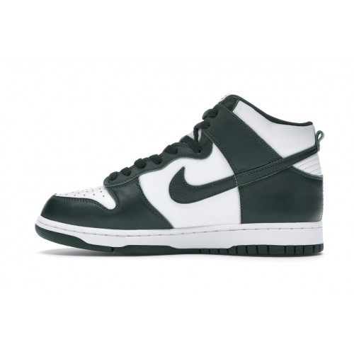 Кроссы Nike Dunk High Spartan Green - мужская сетка размеров