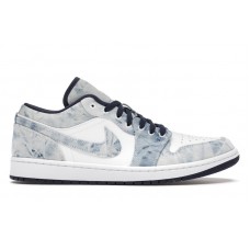 Кроссовки Jordan 1 Low Washed Denim