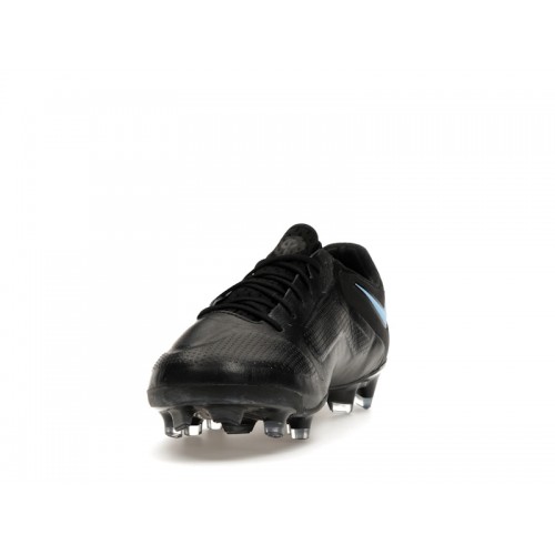 Nike Tiempo Legend 9 Elite FG Black University Blue - мужская сетка размеров