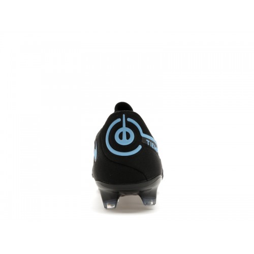Nike Tiempo Legend 9 Elite FG Black University Blue - мужская сетка размеров