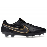 Nike Tiempo Legend 9 Elite FG Black Metallic Gold