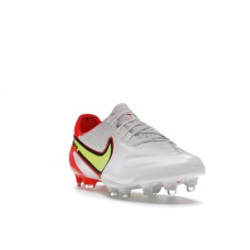 Nike Tiempo Legend 9 Elite FG White Bright Crimson Volt