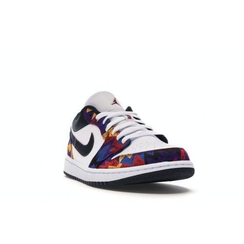 Кроссы Jordan 1 Low Nothing But Net - мужская сетка размеров