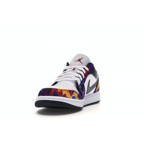 Кроссы Jordan 1 Low Nothing But Net - мужская сетка размеров