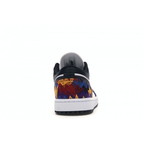 Кроссы Jordan 1 Low Nothing But Net - мужская сетка размеров
