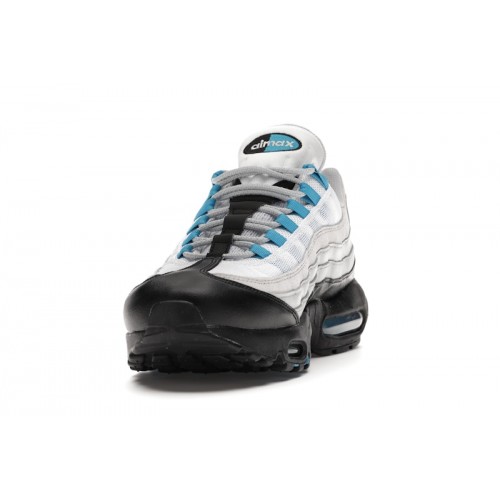 Кроссы Nike Air Max 95 Laser Blue (2020) - мужская сетка размеров