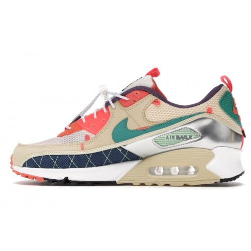 Кроссы Nike Air Max 90 Trail Team Gold - мужская сетка размеров