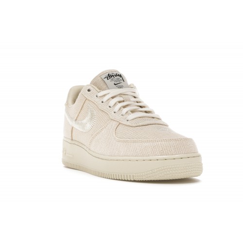 Кроссы Nike Air Force 1 Low Stussy Fossil - мужская сетка размеров