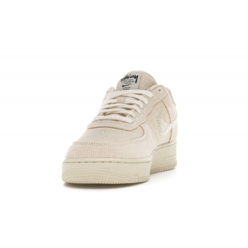 Кроссы Nike Air Force 1 Low Stussy Fossil - мужская сетка размеров