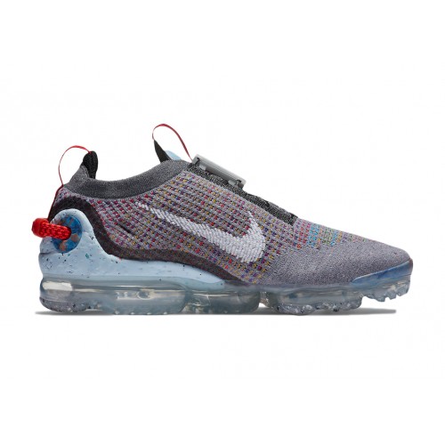 Кроссы Nike Air VaporMax 2020 Flyknit Smoke Grey Multi-Color - мужская сетка размеров