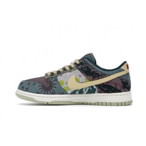 Кроссы Nike Dunk Low Community Garden - мужская сетка размеров