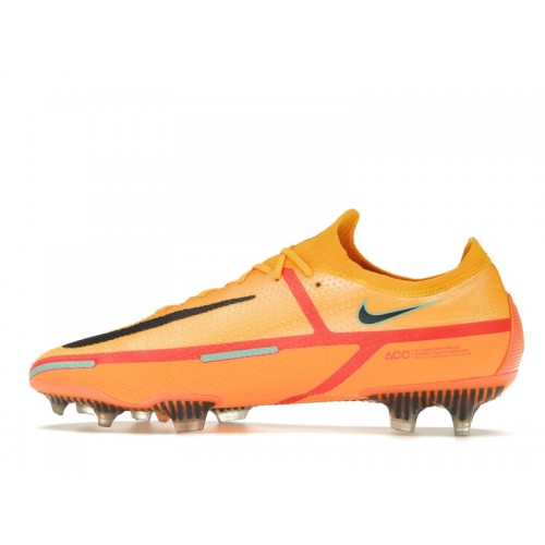 Nike Phantom GT2 Elite FG Laser Orange - мужская сетка размеров