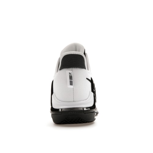 Кроссы Nike LeBron Witness 6 TB White Black - мужская сетка размеров