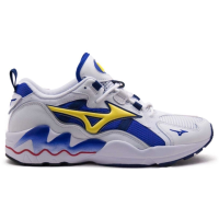 Mizuno Wave Rider White Blue Yellow