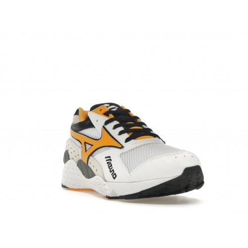 Кроссы Mizuno Mondo Control White Yellow - мужская сетка размеров