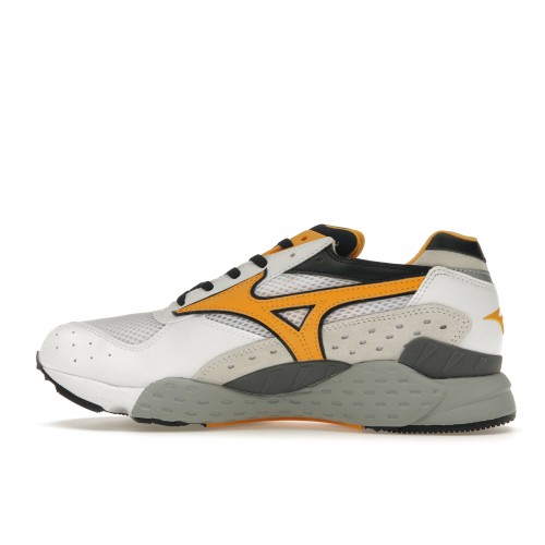 Кроссы Mizuno Mondo Control White Yellow - мужская сетка размеров