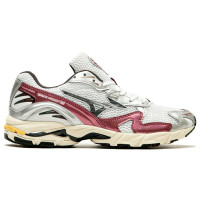 Mizuno Wave Rider 10 White Black Sand Syrah