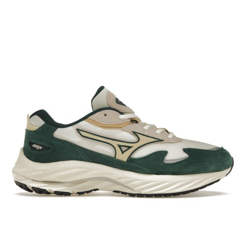 Кроссы Mizuno Wave Rider Beta Cream Green - мужская сетка размеров