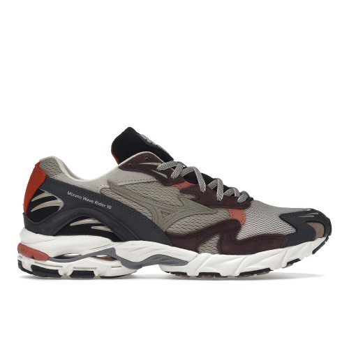 Кроссы Mizuno Wave Rider 10 Wood Wood 55 Edition - мужская сетка размеров