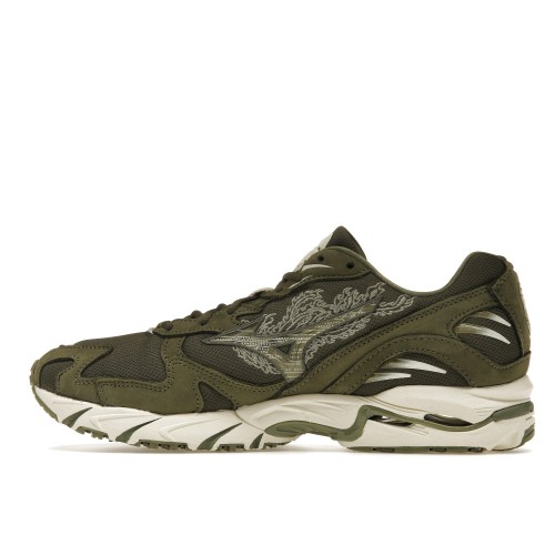 Кроссы Mizuno Wave Rider 10 97 Maharishi Fire Phoenix - мужская сетка размеров