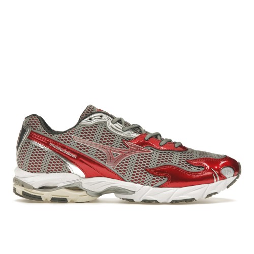 Кроссы Mizuno Wave Rider 10 Flame Wave One Block Down Koi - мужская сетка размеров