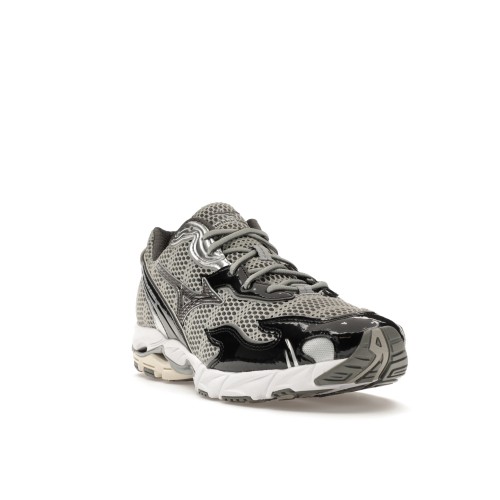Кроссы Mizuno Wave Rider 10 Flame Wave One Block Down Onyx - мужская сетка размеров