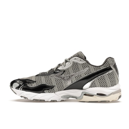 Кроссы Mizuno Wave Rider 10 Flame Wave One Block Down Onyx - мужская сетка размеров