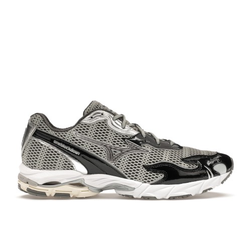 Кроссы Mizuno Wave Rider 10 Flame Wave One Block Down Onyx - мужская сетка размеров