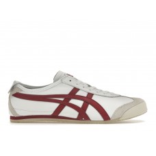 Кроссовки Onitsuka Tiger Mexico 66 White Burgundy