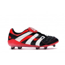 Мужские футбольные бутсы adidas Predator Accelerator Firm Ground Cleat Black White Red