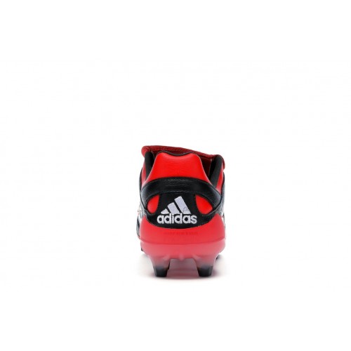 Мужские футбольные бутсы adidas Predator Accelerator Firm Ground Cleat Black White Red