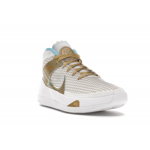 Кроссы Nike KD 13 EYBL White (2020) - мужская сетка размеров