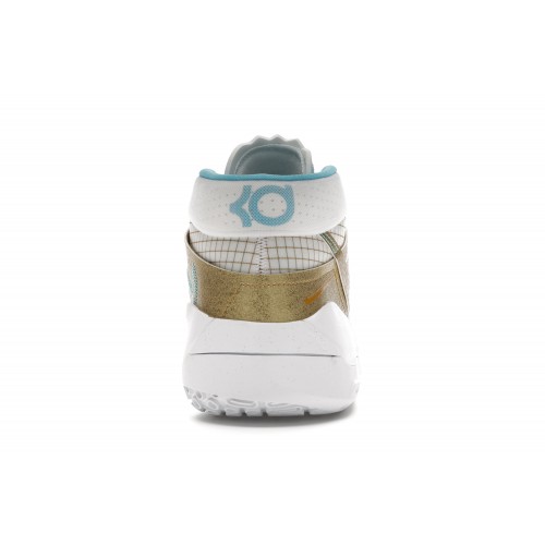 Кроссы Nike KD 13 EYBL White (2020) - мужская сетка размеров