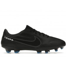 Nike Tiempo Legend 9 Pro FG Black Dark Smoke Grey