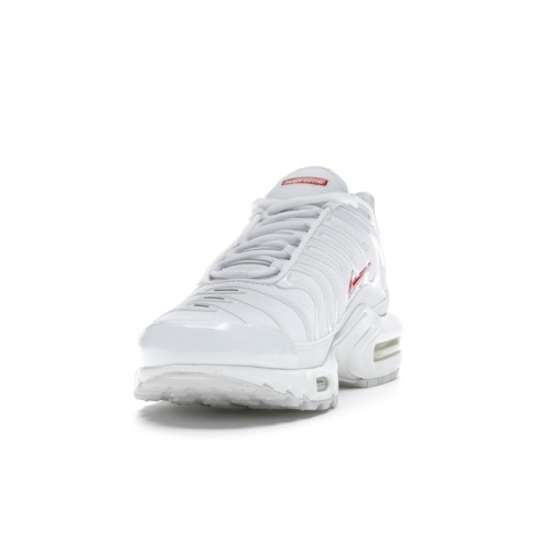 Кроссы Nike Air Max Plus Supreme White - мужская сетка размеров