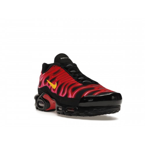 Кроссы Nike Air Max Plus Supreme Black - мужская сетка размеров