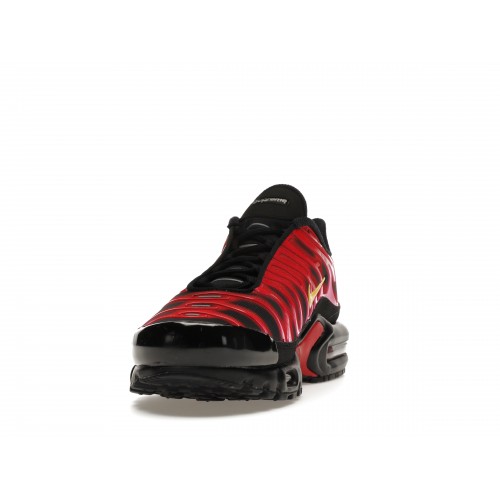 Кроссы Nike Air Max Plus Supreme Black - мужская сетка размеров