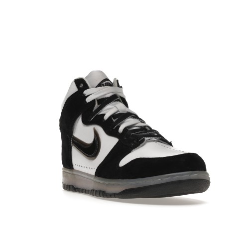Кроссы Nike Dunk High Slam Jam White Black - мужская сетка размеров