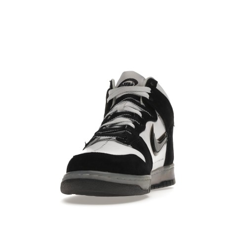 Кроссы Nike Dunk High Slam Jam White Black - мужская сетка размеров