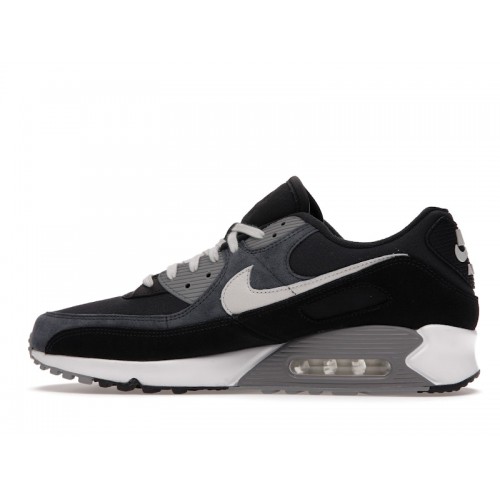 Кроссы Nike Air Max 90 Premium Off Noir - мужская сетка размеров