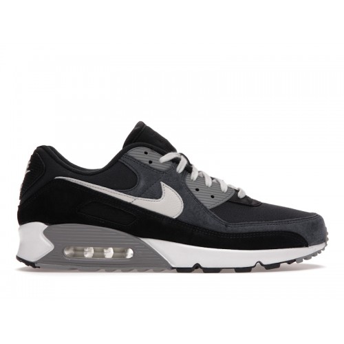 Кроссы Nike Air Max 90 Premium Off Noir - мужская сетка размеров