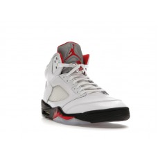 Jordan 5 Retro Fire Red Silver Tongue (2020)