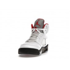 Jordan 5 Retro Fire Red Silver Tongue (2020)